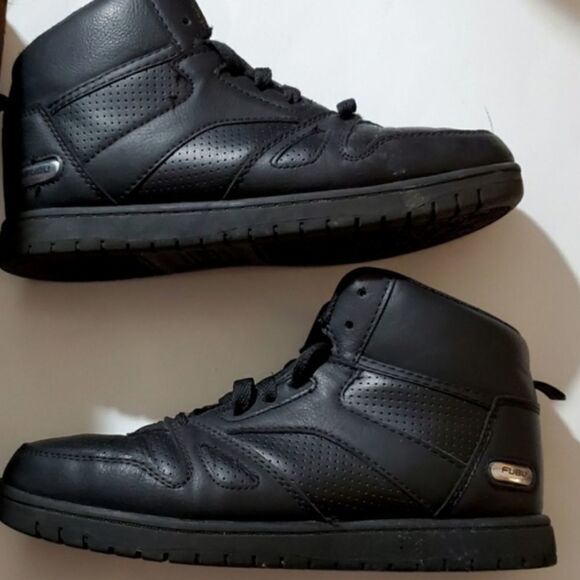 FUBU Other - FUBU Sneakers Men’s Size 7 Women’s Size 9 Unisex Black High Top